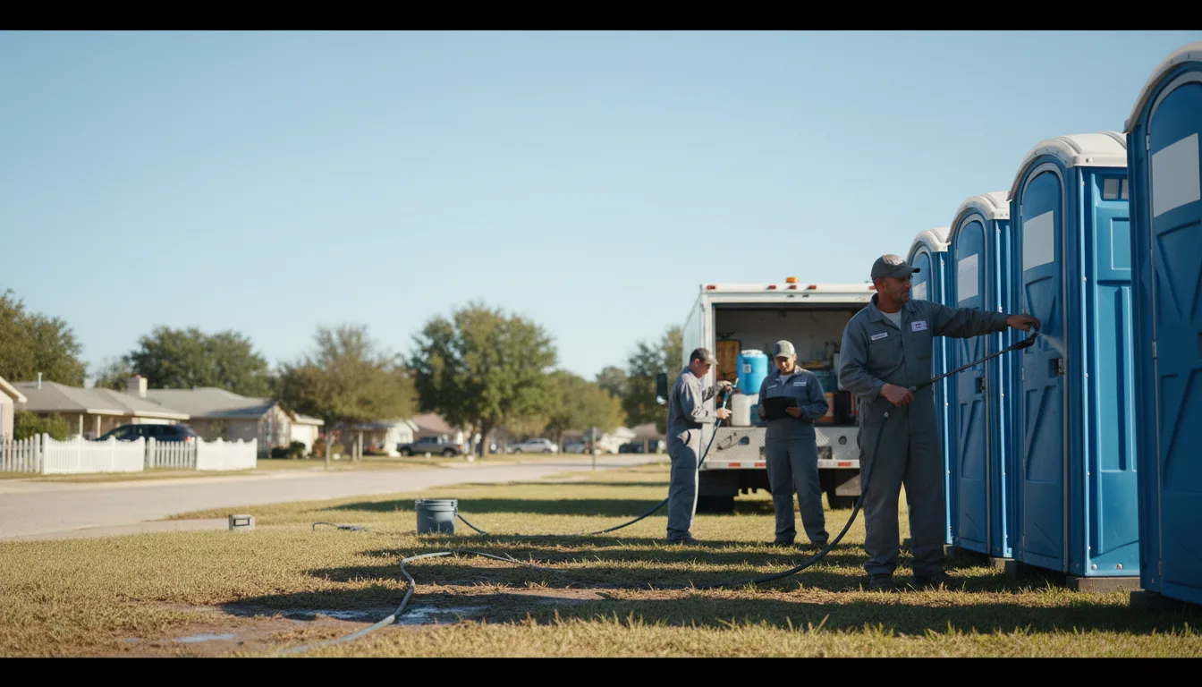Long-Term Portable Toilet Rental in Rolla, KS near me